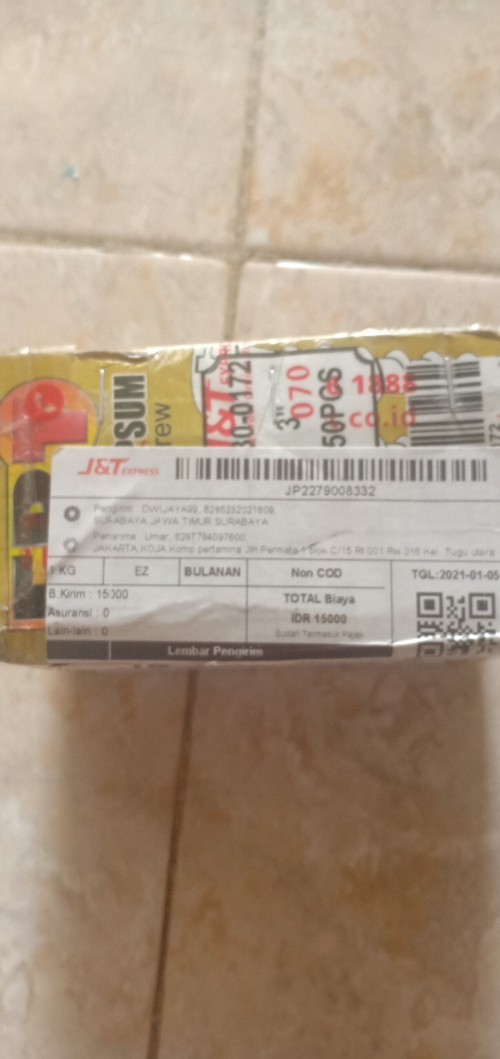 Dynabolt Putih Eyebolt 8x45 Mm