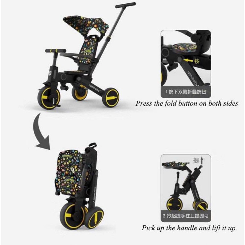 BABY MAX - SEPEDA UONIBABY PREMIUM IMPORT KODE 00096