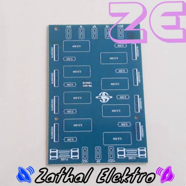 PCB TR Final 4 Set NJW Toshiba TIP dan sejenisnya