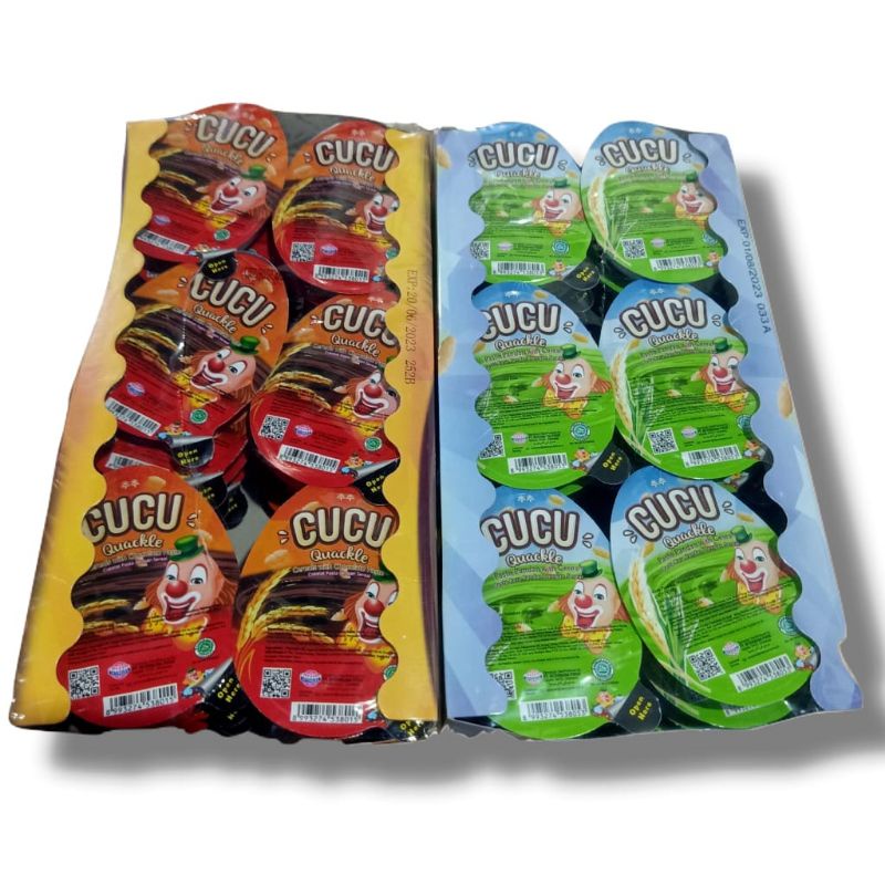 

CUCU BISKUIT SEREAL RASA COKLAT DAN PANDAN ISI 24 PCS