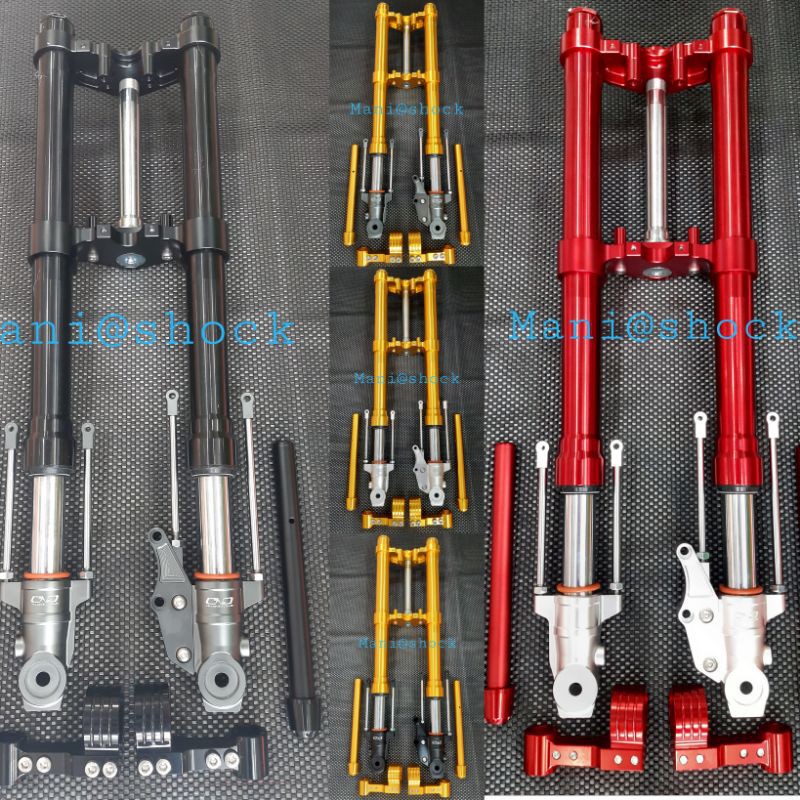 Shock USD shock up side down satria fu injeksi full set pnp
