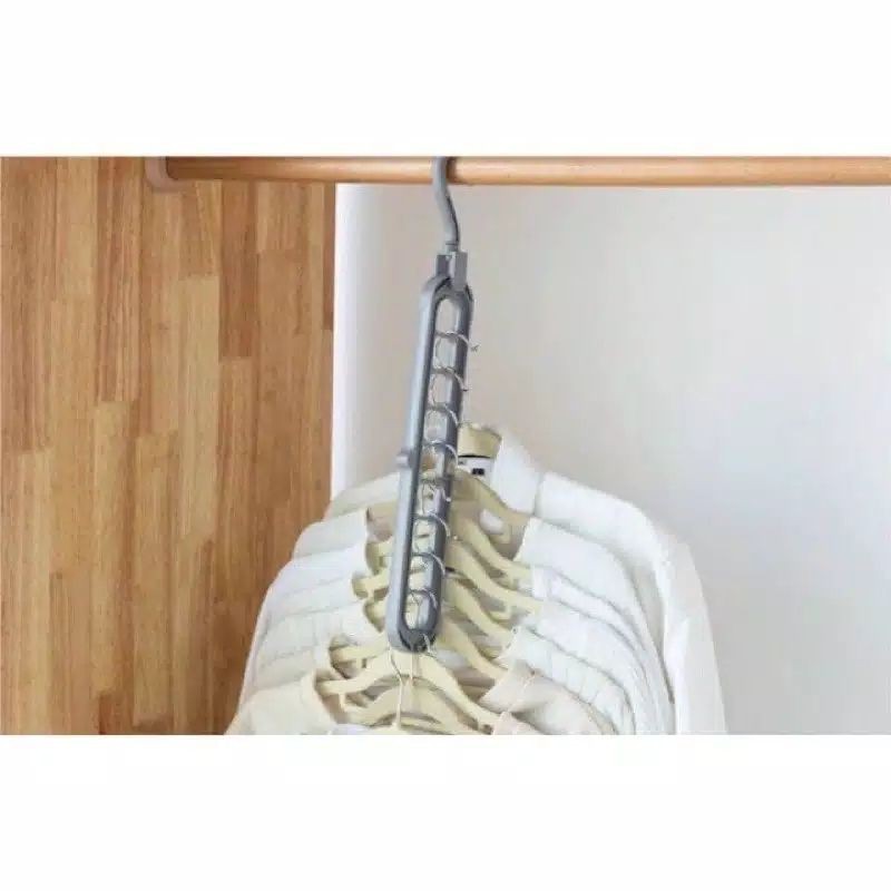 [COD] MAGIC HANGER INSTAN / GANTUNGAN BAJU 9IN1