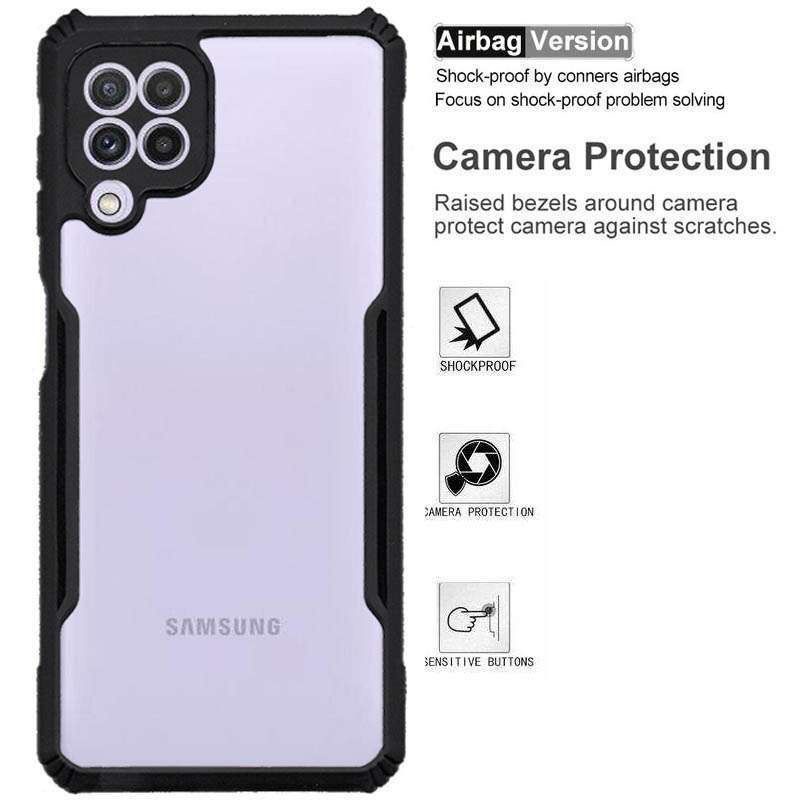 Anti Shock Case Samsung A22 4G/A22 5G/A32/A33/A72/M52 Shockproof Transparant