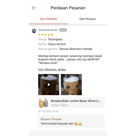 SNI Boneka Boba Jumbo Besar XL 55 cm Ukuran Galon Bahan Halus Isi Empuk Produk Original Murah untuk kado ulang tahun anak pacar teman laki perempuan pria wanita cowok cewek   gemes import ori premium original JUMBO BESAR MINI KECIL  everly.i gemoy lucu