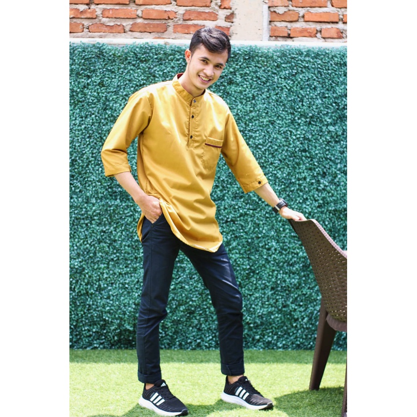 Baju koko kurta dewasa toyobo premium