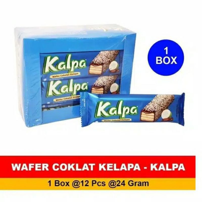 

WAFER COKLAT KELAPA KALPA 1 PACK ISI 12 PCS