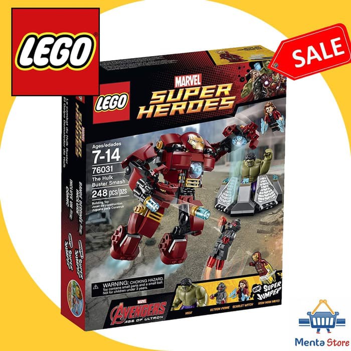 LEGO Super Heroes # 76031 Series The Hulk Buster Smash Hulkbuster