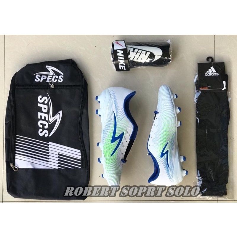 PAKET KOMPLIT4 SEPATU BOLA specs mercurial/spider/sntu (BISA COD) BAYAR DI TEMPAT harga murah kualit