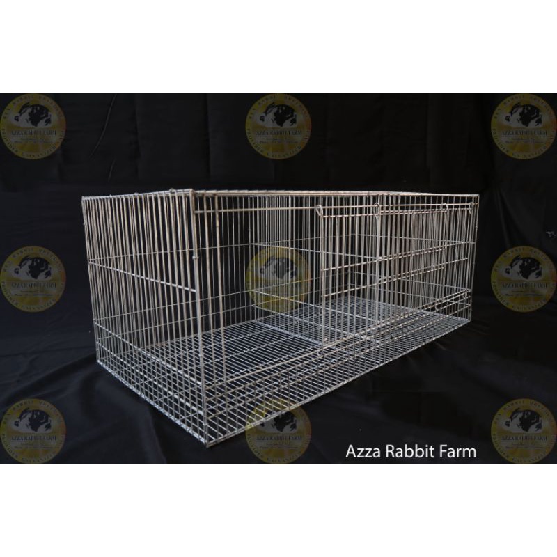 Kandang galvanis kelinci,ayam doc Uk 100x50x40-1