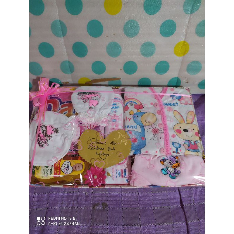 Paket 2 parcel baby / kado bayi / Parcel Bayi