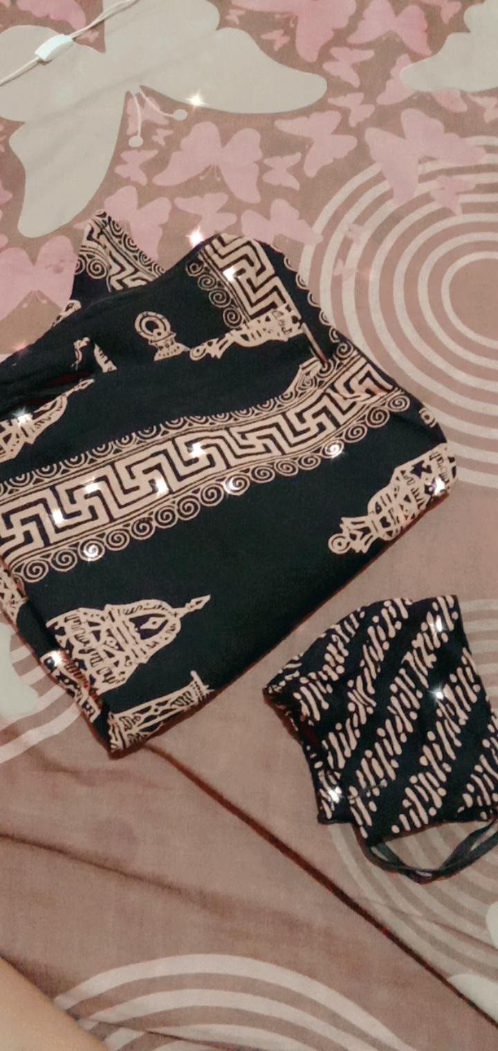 Outer Batik Wanita Modern Bolero - Lampion Ramadhan