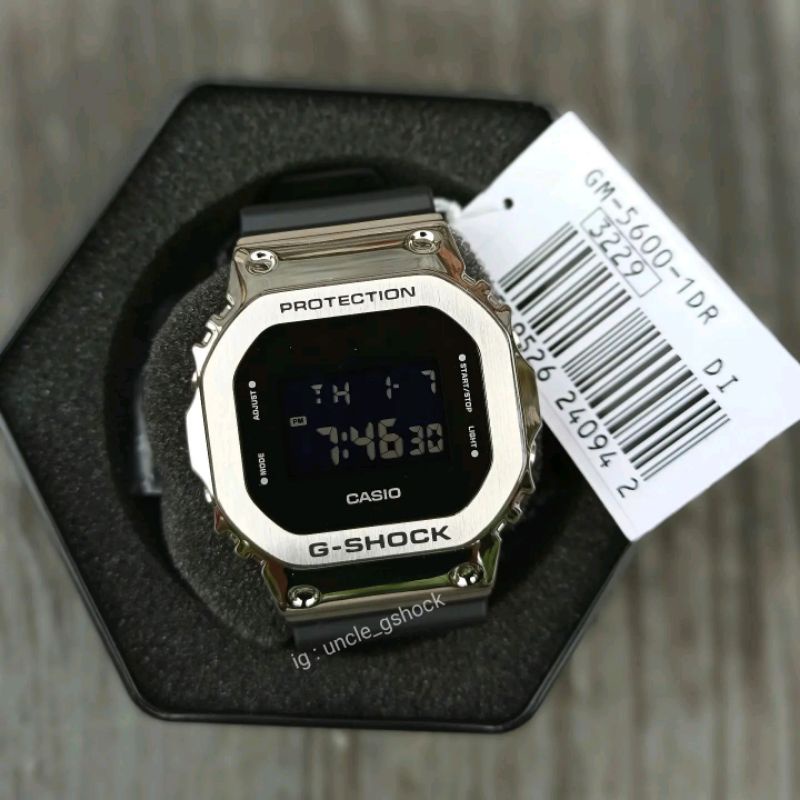 Casio G-shock GM-5600-1DR GM5600 Original