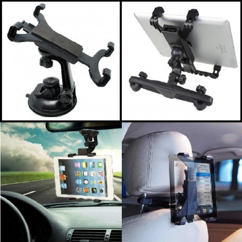 Car Holder Mobil untuk Tablet / ipad / Smartphone Universal Holder HP - Dudukan Tablet Tab Tap Car H