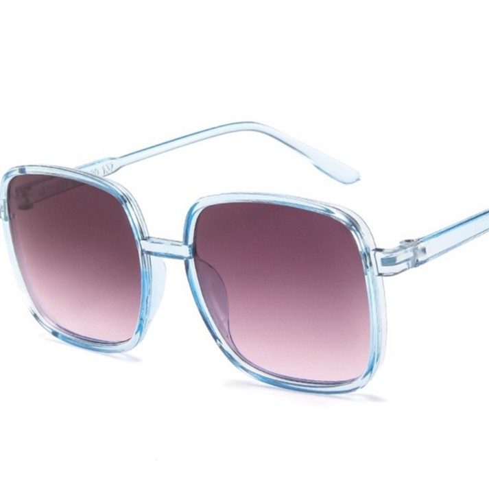 •OKEY BELI•KC111 KACAMATA Wanita Hitam Kotak Gaya Style Sunglasses Kaca Mata Fashion Eyewear cod-BIRUDOUBLEGRAY