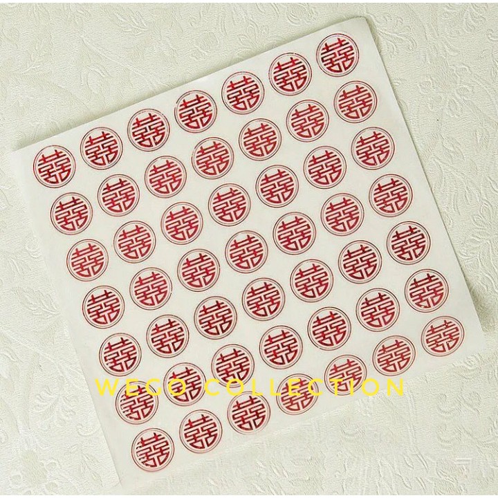 

Stiker Hee motif bulat - isi 49 pcs -