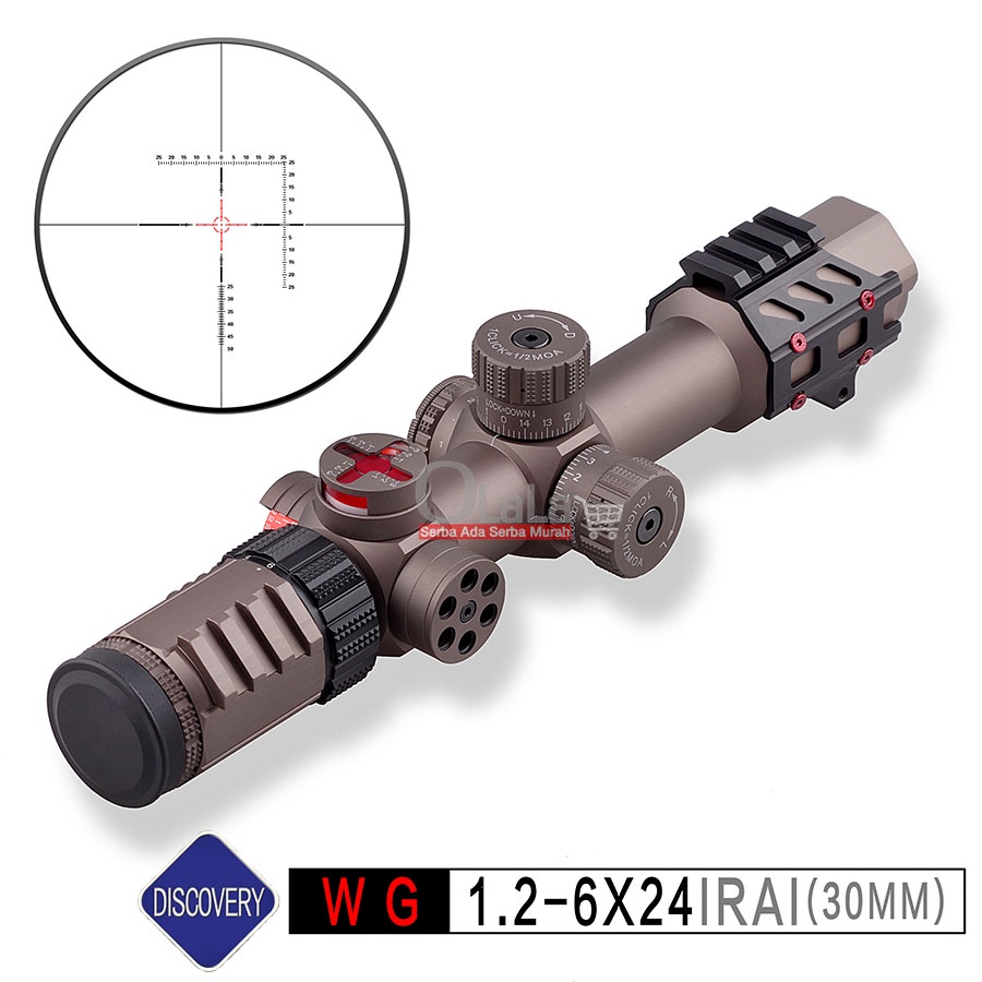 DISCO TELESKOP DISCOVERY WG 1.2-6X24IRAI [30MM]