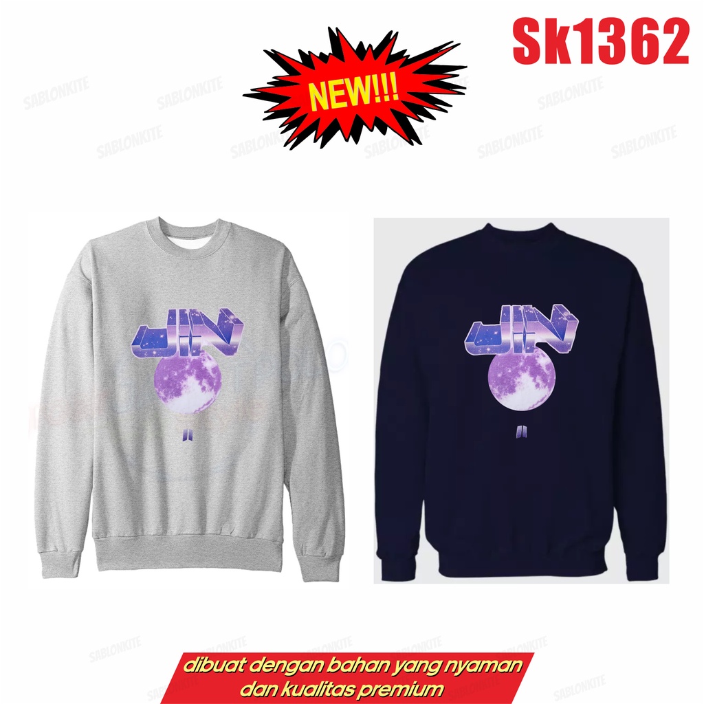 MURAH!!! SWEATER HOODIE KPOP SEOKJIN JIN LA PTD SK1362 UNISEX