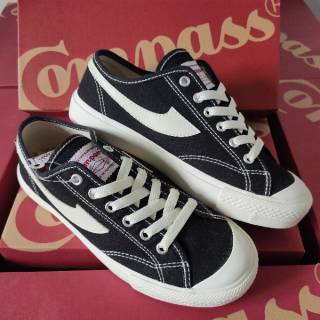  Sepatu  Compass  Gazelle  Low BW 38 39 40 41 42 43 MURAH 