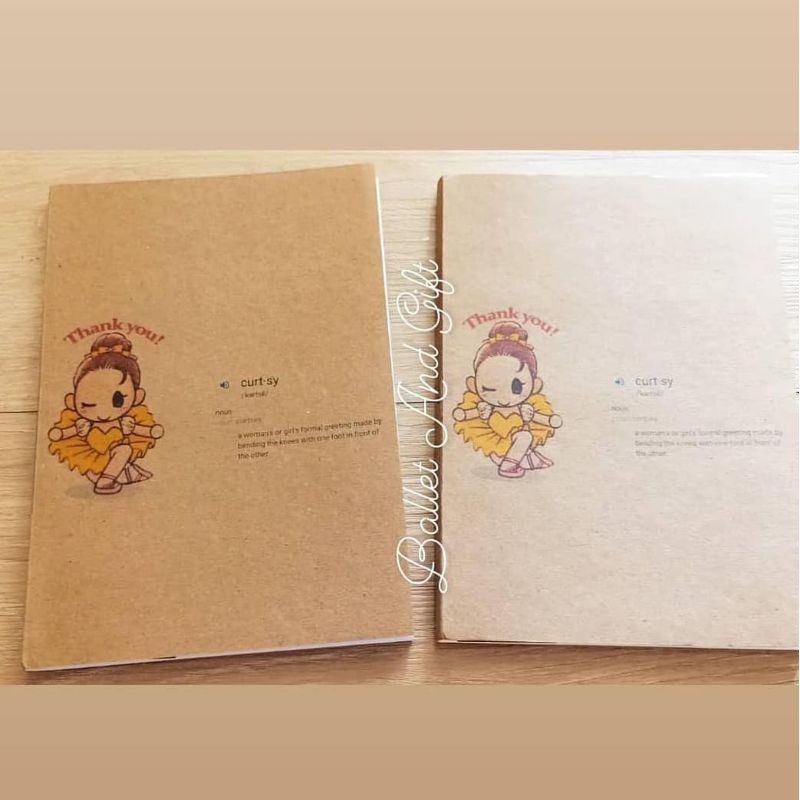 

Ballerina Vintage Notebook A5