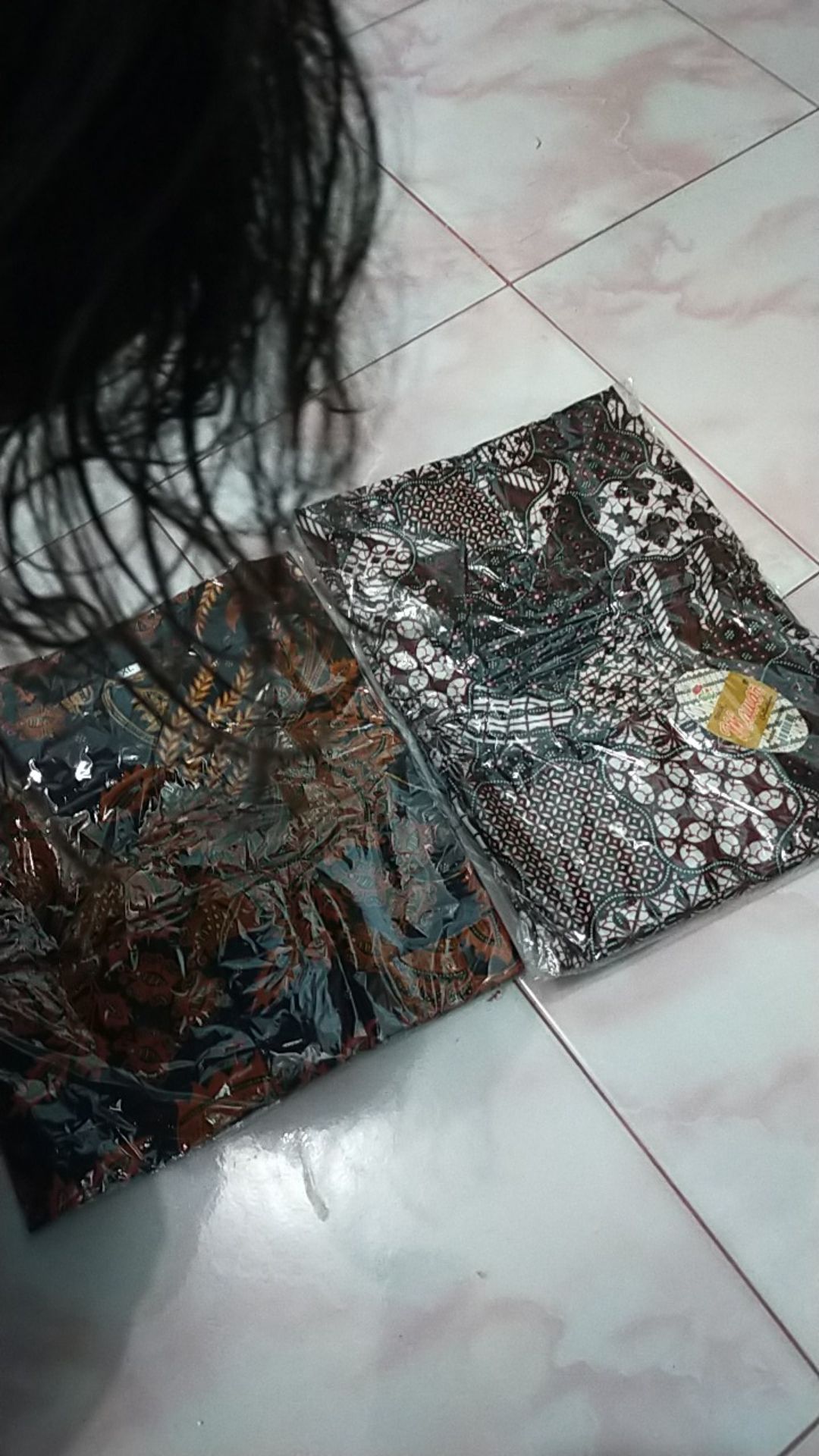 Tunik Santika White Jumbo 3 Batik Seragam Kantor Kerja Modern Tunic Batik Ld 120 Xxxl Big Size Besar