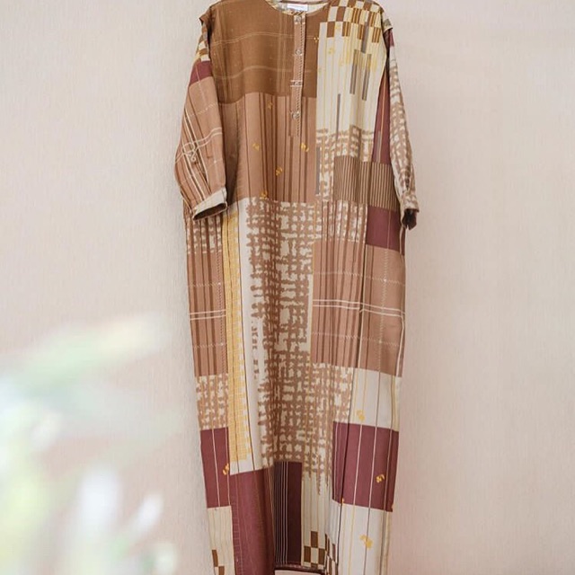 Kinanti Dress Maroon Ria Miranda