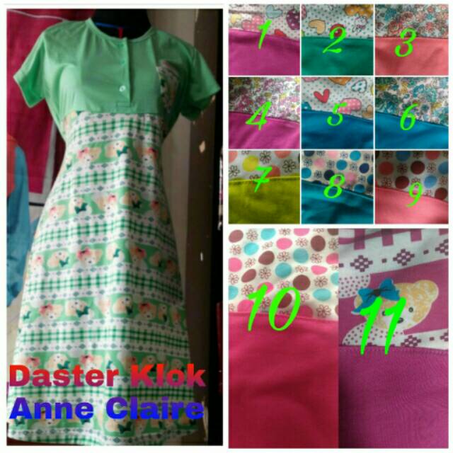 Daster klok anne claire