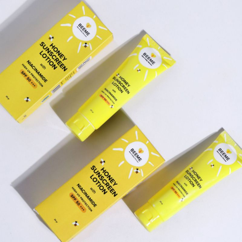 Beeme sunscreen SPF 50 +++ dengan niacinamide | sunscreen anak | beeme sunscreen anak |suncren