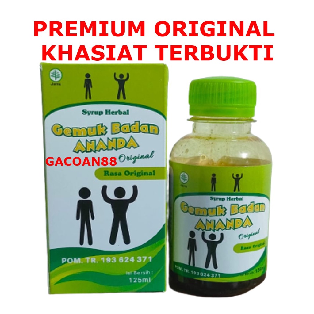 MADU GEMUK BADAN ANANDA ORIGINAL ASLI KUALITAS PREMIUM