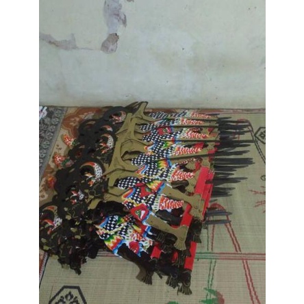Big Sale.. Wayang kulit kertas mainan Bima Werkudara wrekudara jagal abilawa Bratasena
