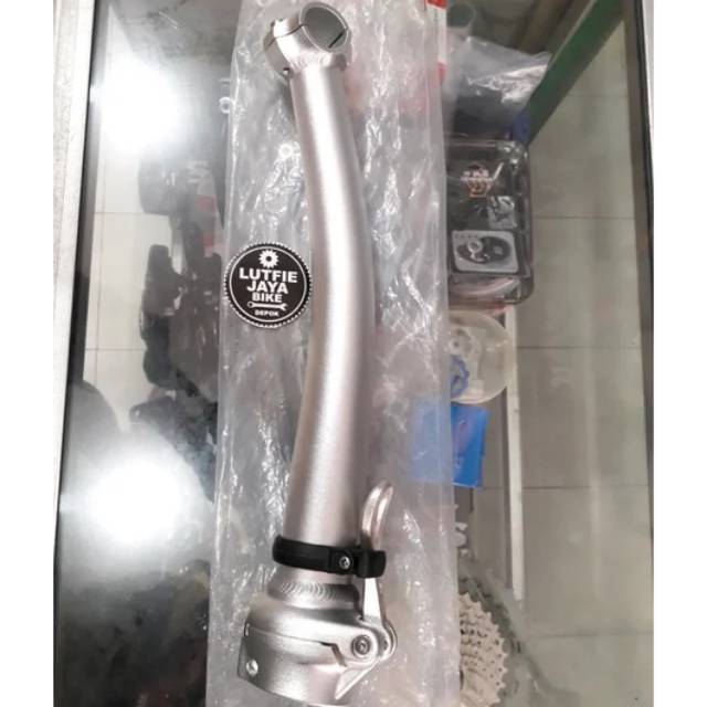 HANDLEPOST BENGKOK SEPEDA LIPAT SILVER0