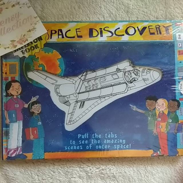 Board book murah : A Magic skeleton book Space discovery