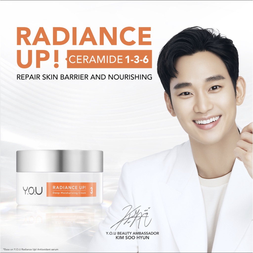 YOU Radiance Up! Series | SymWhite 377 Serum | Pure CICA Toner | Ceramide + Snow Moist Cream