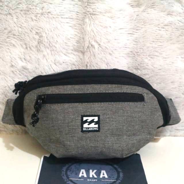 Tas Billabong Bali Grey Waistpack Sling Waist Bag ( Original Bag 100% )