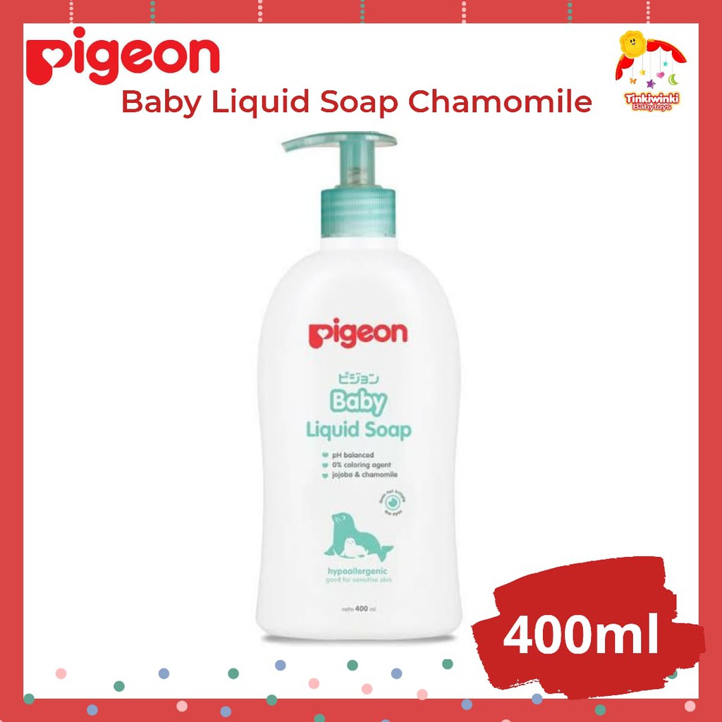 Pigeon Liquid Soap Chamomile 400ml PUMP