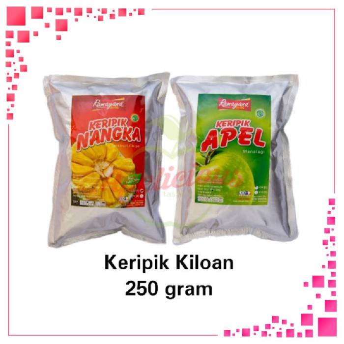 

Termurah Keripik Nangka Apel 250gram Oleh-oleh Khas Malang Restok