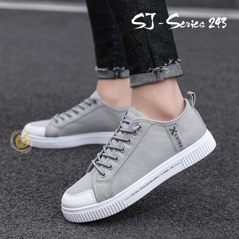 [MON.A] Sepatu Sneakers Pria Casual Hangout/Jalan-Jalan Santai Kualitas Import Premium - 243