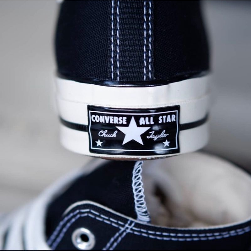 Converse Chuck Taylor 70s Hi Black Egret Resmi MAP / 1970s / CT 70