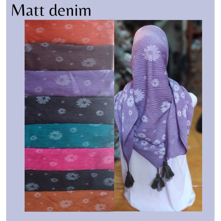 SEGIEMPAT PLISKET MOTIF