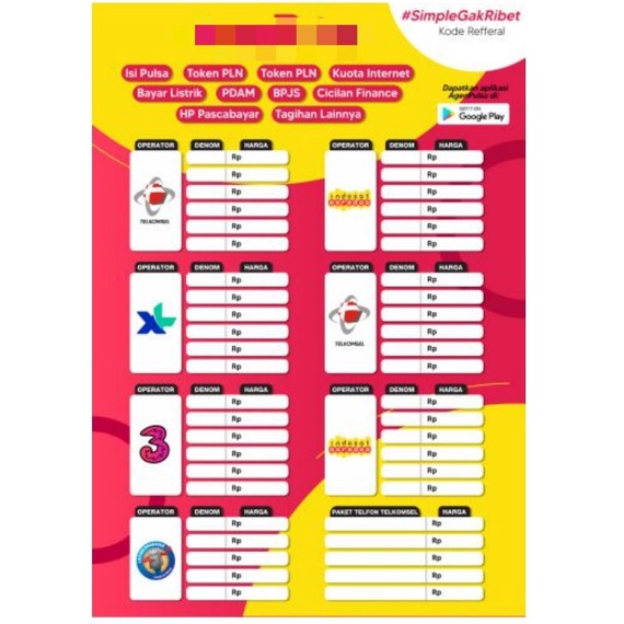 Pulsa Telkomsel 100rb