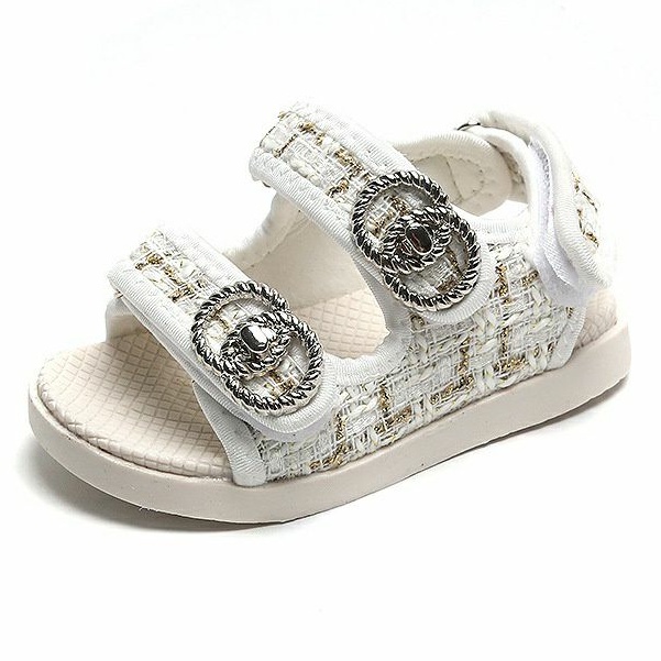 Juragan Junior [COD] Sandal TWINI Anak Perempuan Casual  Non LED Size 21-28