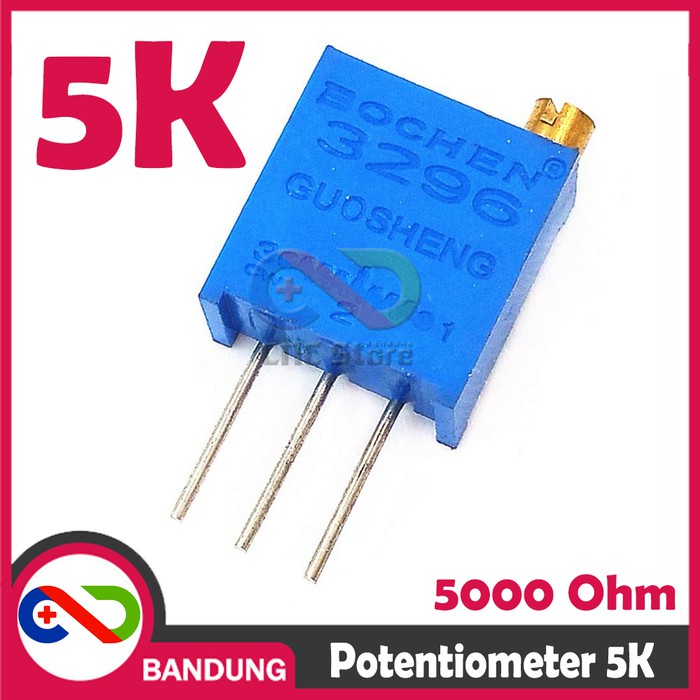 POTENSIOMETER 5K POTENTIOMETER POTENSIO TRIMPOT MULTITURN VR 329