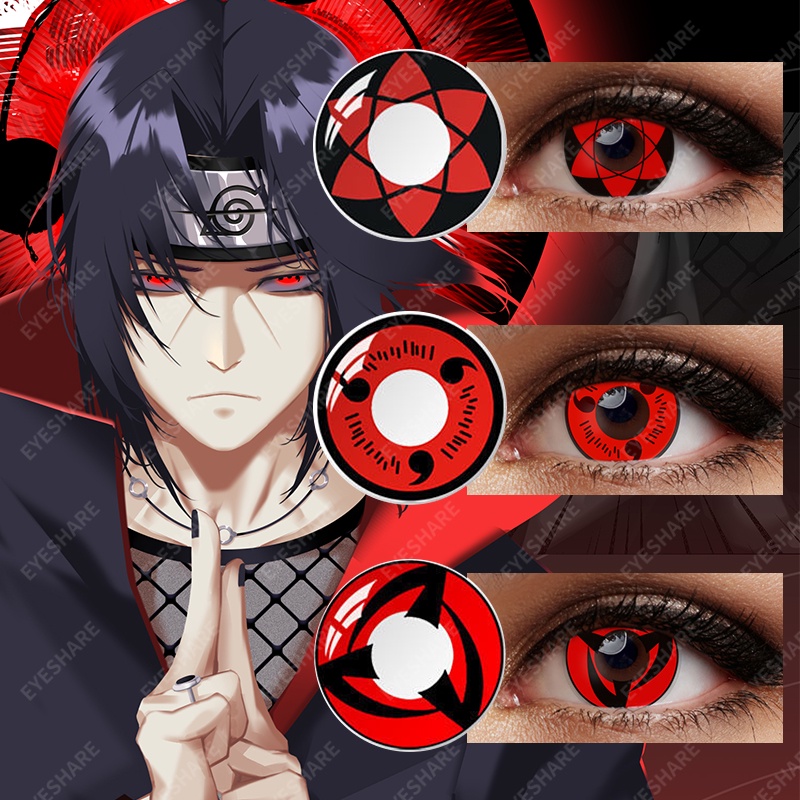 [✅COD] Softlens cosplay manga anime Naruto halloween Lensa Kontak DIA 14.5MM