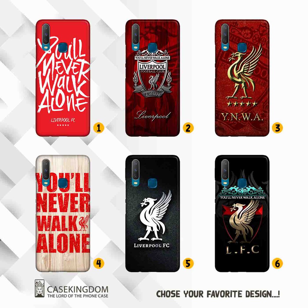 Premium Custom Case Vivo Y12 Y15 Y17 Liverpool Casing Hardcase Full Print