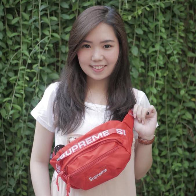 Promo Waistbag Supreme Ss18 / Tas Selempang Supreme Ss18 - Merah