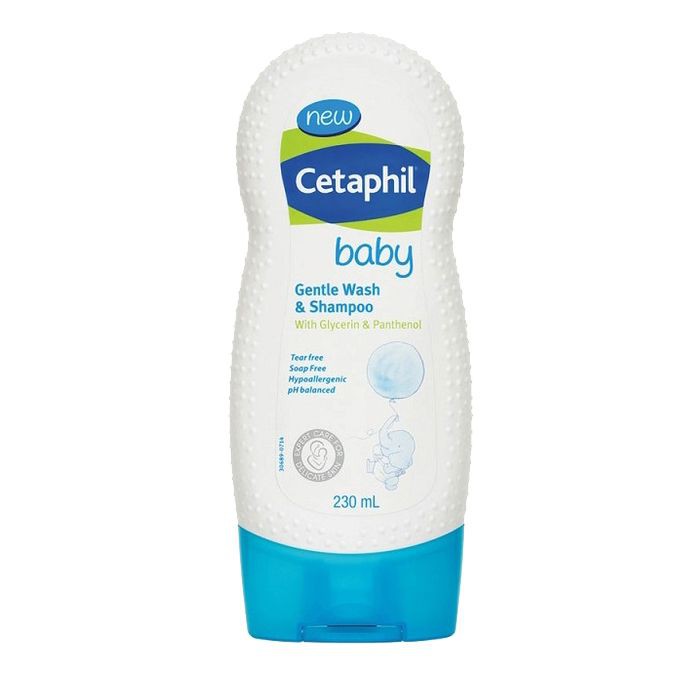 Cetaphil Baby Wash 2in1 With Glycerin &amp; Panthenol 230ml - Sabun dan Shampoo Bayi