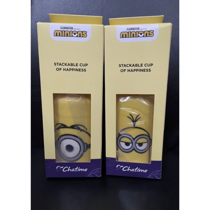 Stackable Cup Chatime Minions