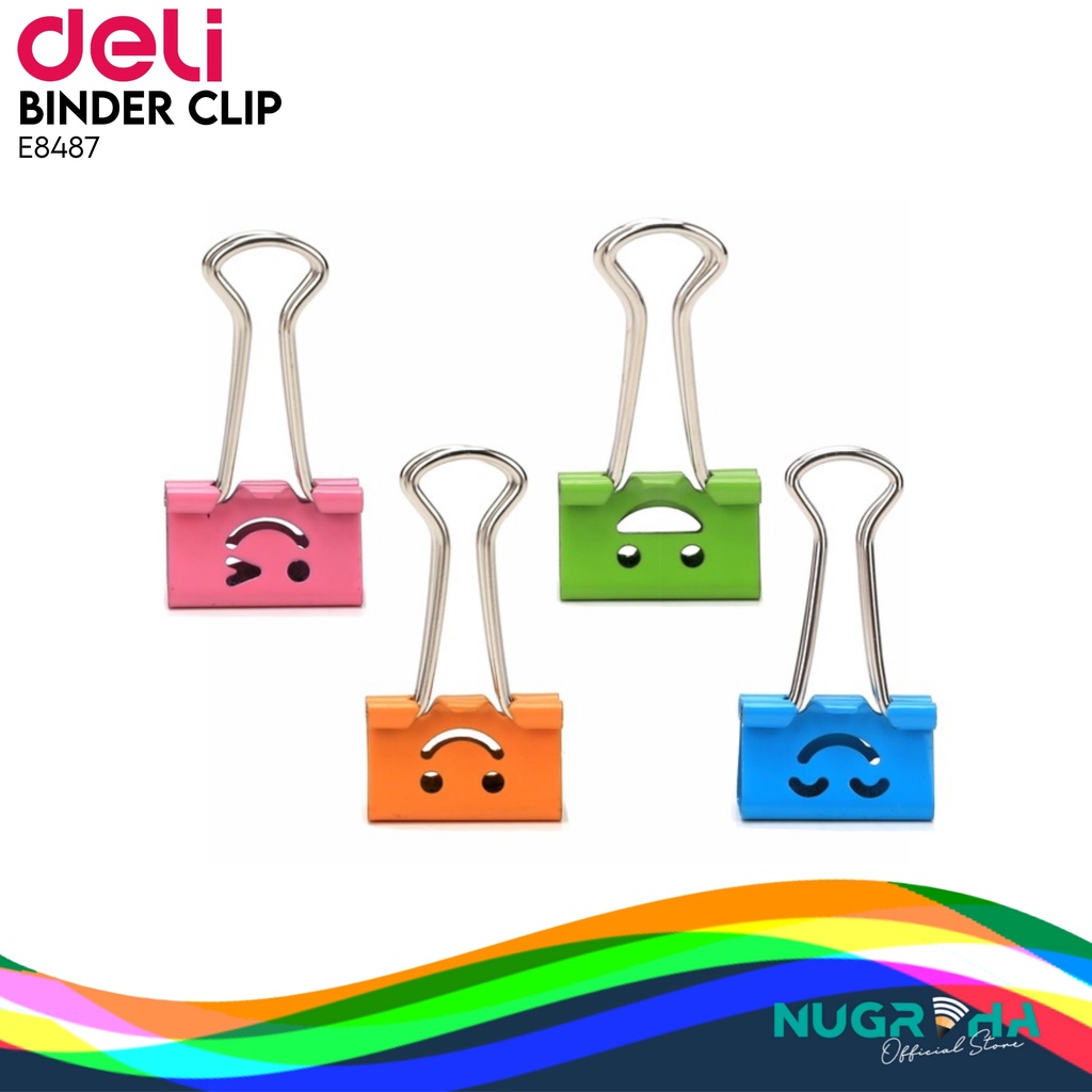 

PENJEPIT KERTAS / BINDER CLIP DELI E8487