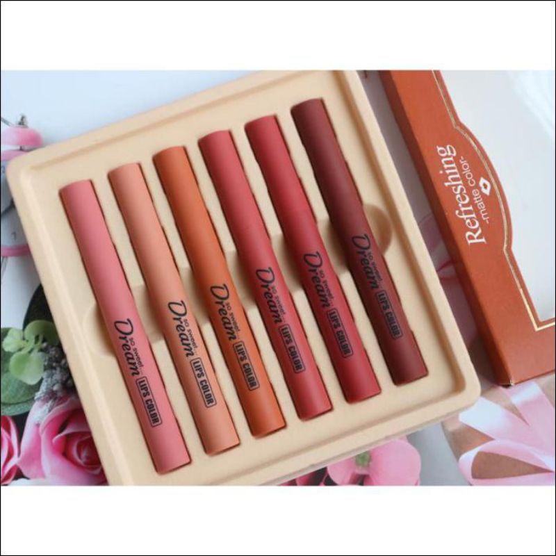 BELI 1 DAPAT 6, SWEET DREAM LIPSTIK