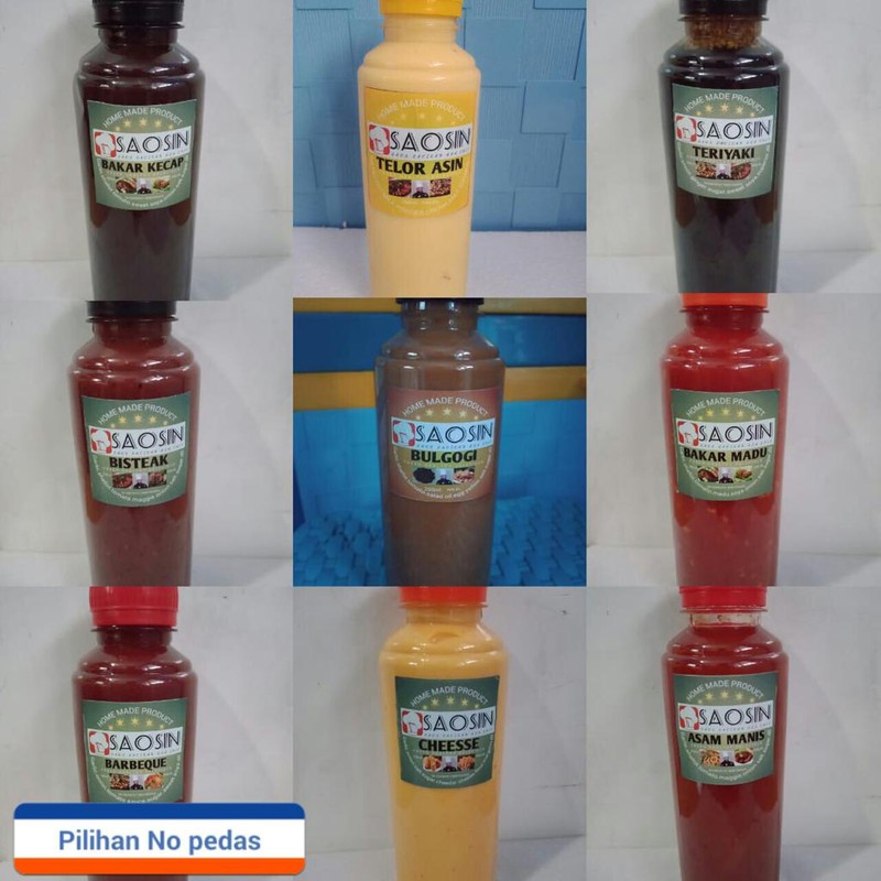 

Saosin Varian Rasa No Pedas (Bumbu Instan)