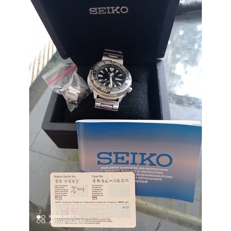 SEIKO BABY TUNA SECOND